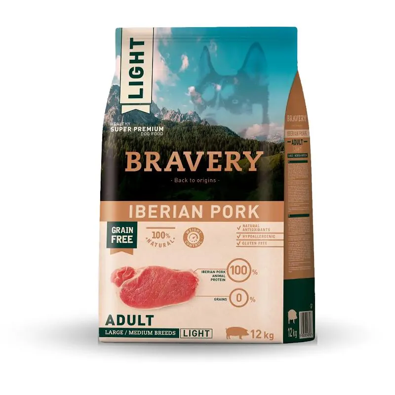 Bravery - Iberian Pork Adult Large/Medium Breeds