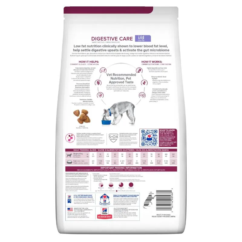 Hills Pd - I/D Low Fat Alimento Perro Cuidado Digestivo Sabor Pollo