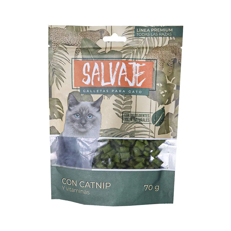 Salvaje - Galletas para Gato con Catnip y Vitaminas