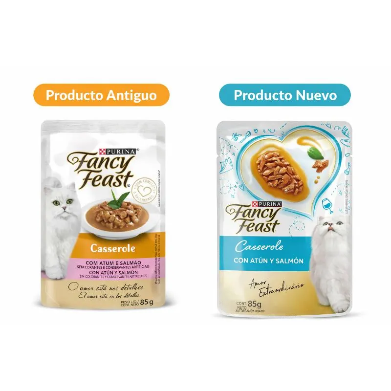 Fancy Feast - Casserole Atún Salmón Pouch