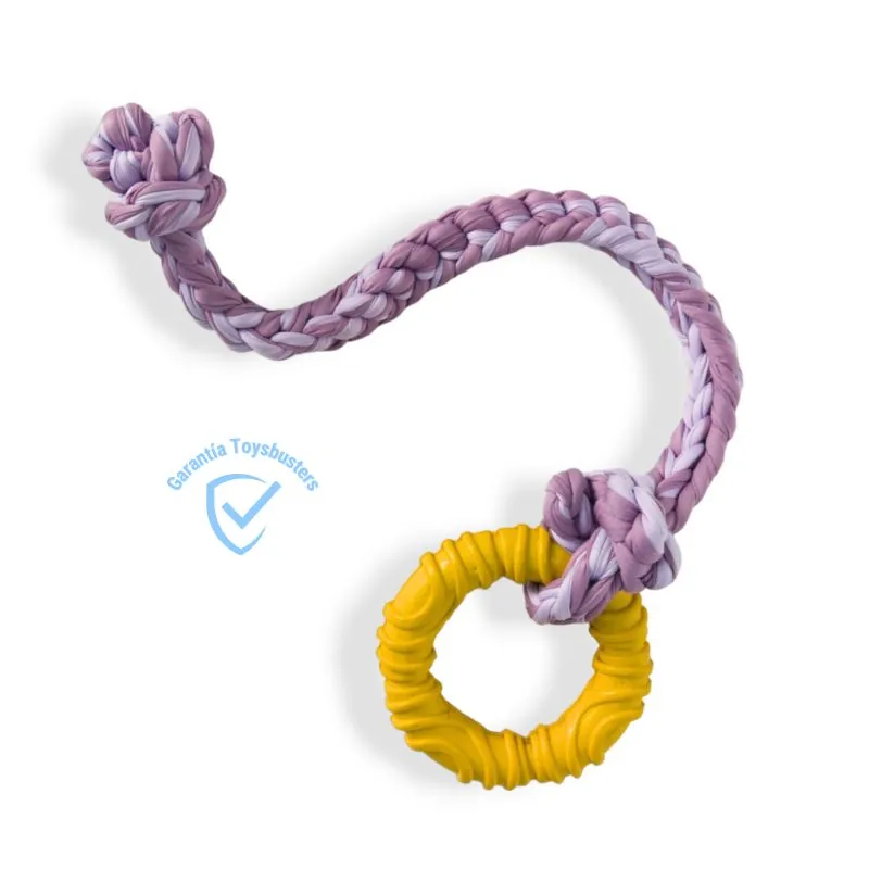 Toysbusters - Juguete De Jalar Resistente Para Perros - Morado