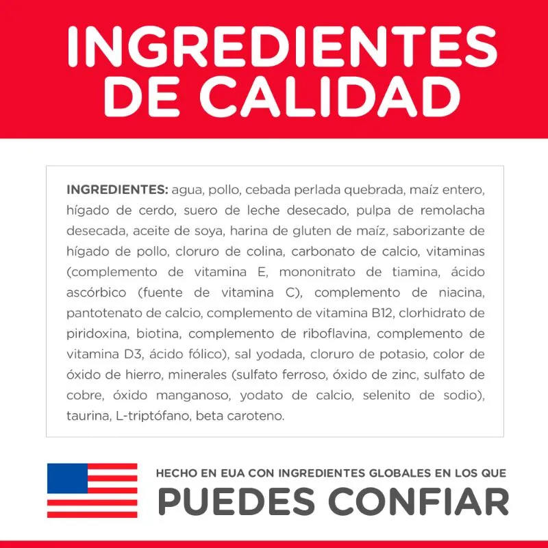 Hills Sd - Adult 7+ Alimento Húmedo Saludable Perro Senior Sabor Pollo