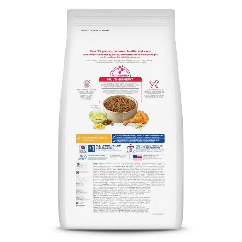 Hills Sd- Small Bites Alimento Perro Adulto Sabor Pollo