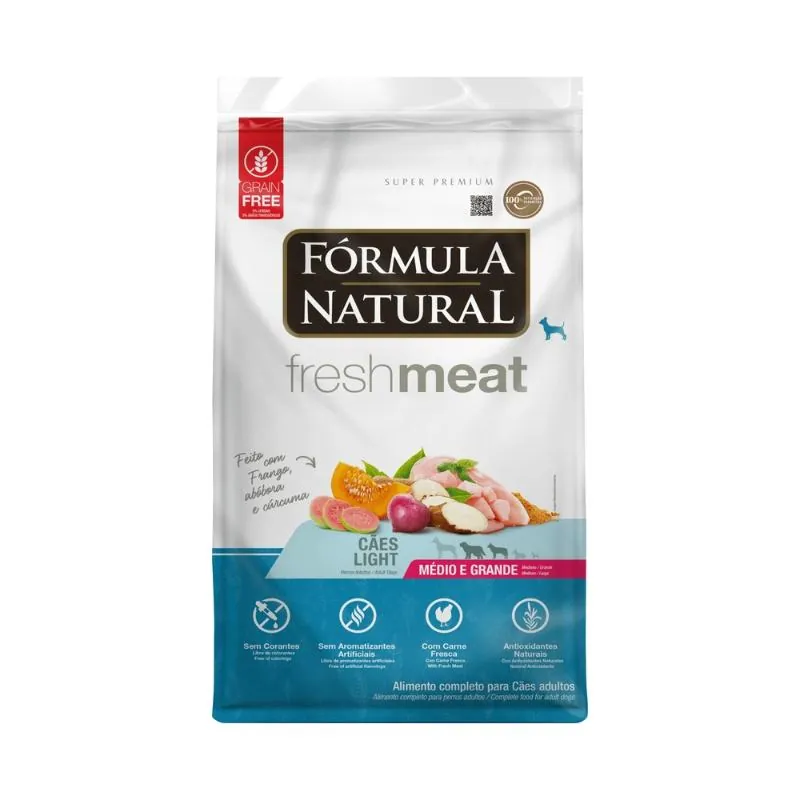 Formúla Natural - Fresh Meat Caes Adulto Light Medio Y Grande Pollo