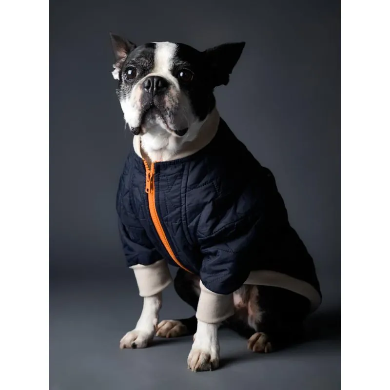 The Striped Dog - Chaqueta Impermeable Star Azul