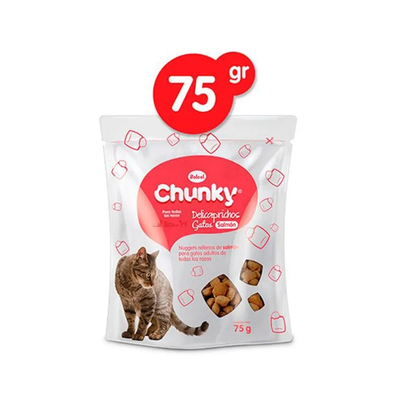 Chunky Snacks Deli Caprichos Gatos Salmón
