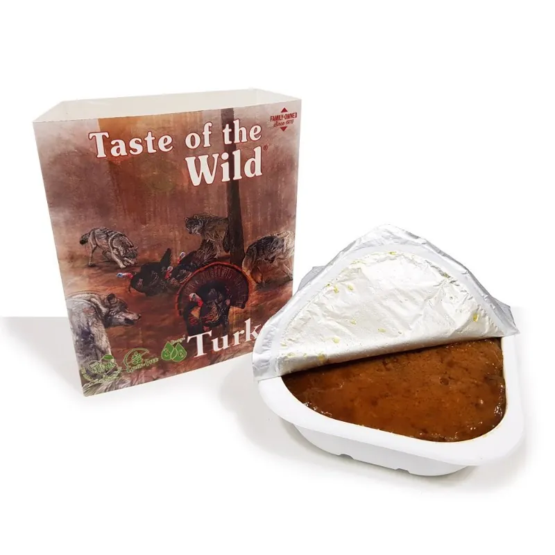 Taste Of The Wild - Bandeja Alimento Húmedo Turkey