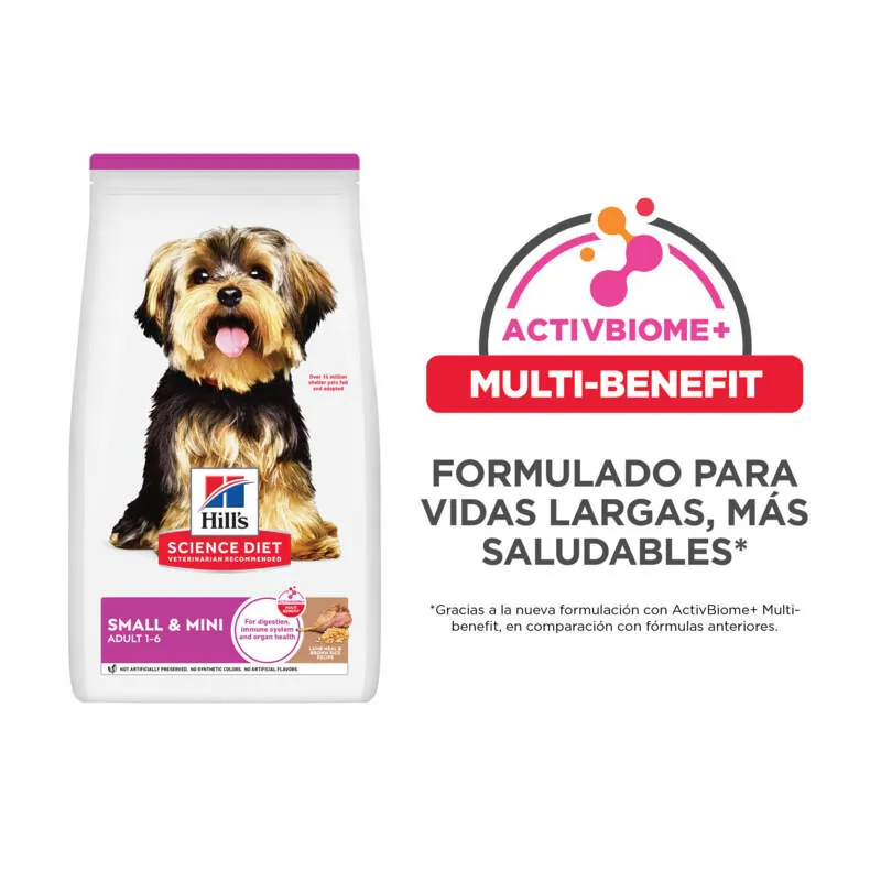 Hills Sd - Small & Mini Alimento Perro Adulto Raza Pequeña Sabor Cordero