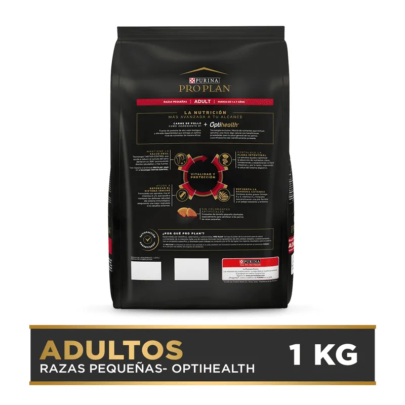Pro Pla - Adultos razas pequeñas con OptiHealth Spirulina