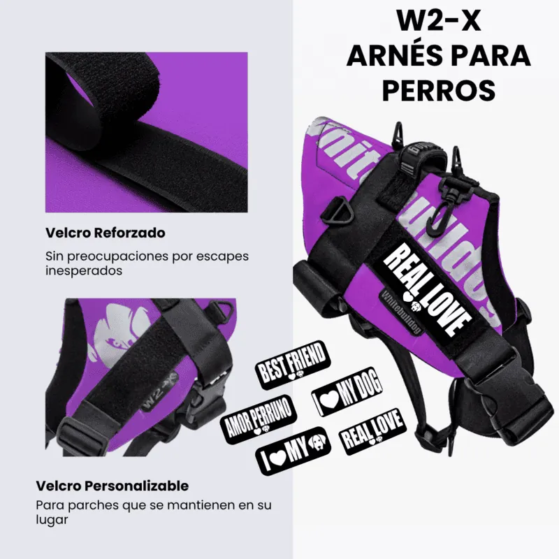 Whitebulldog - Arnés W2 X Lila