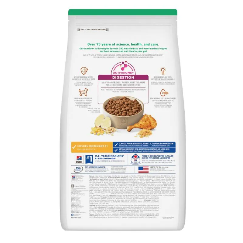 Hills Sd-Large Breed Alimento Perro Cachorro Raza Grande Sabor Pollo