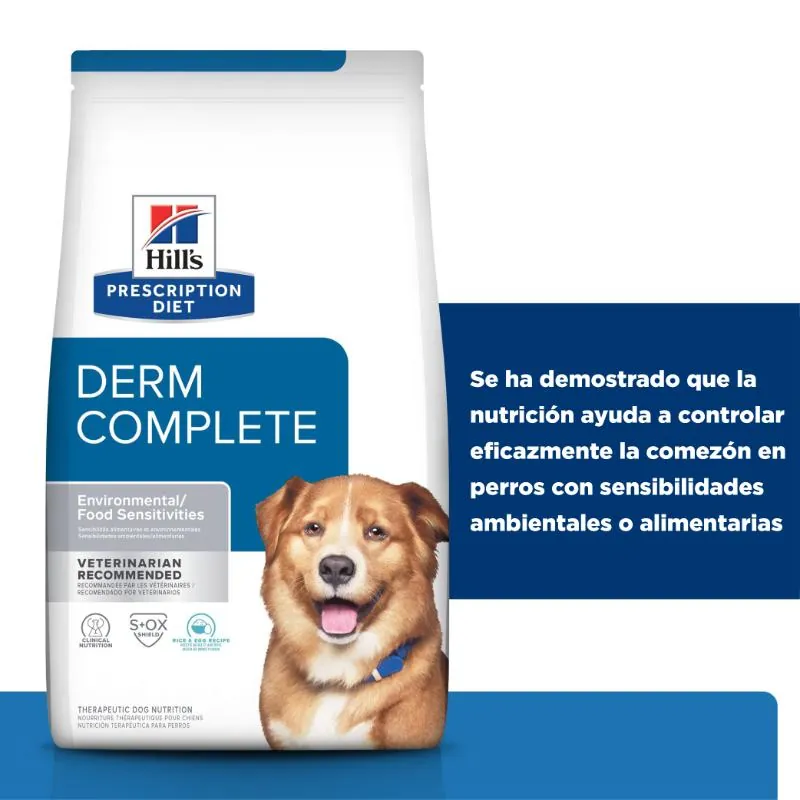Hills Pd-Derm Complete Alimento Perro Alergias Alimentarias
