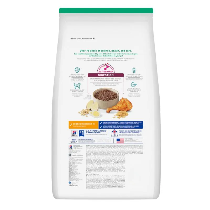 Hills Sd - Kitten Indoor Alimento Saludable Gatito Interior Sabor Pollo