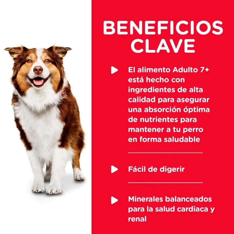 Hills Sd - Adult 7+ Alimento Húmedo Saludable Perro Senior Sabor Pollo