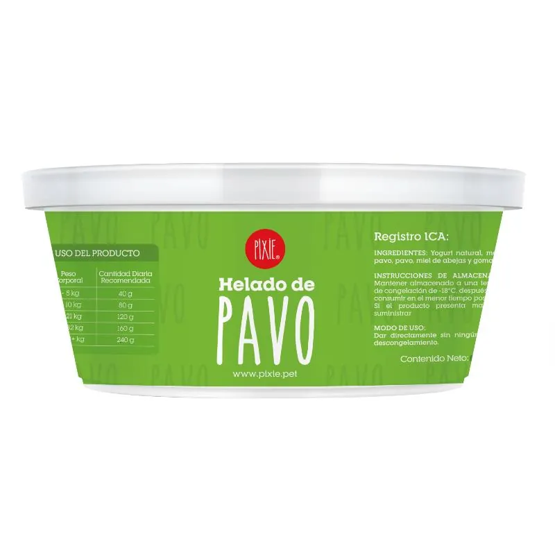 Pixie - Helado De Pavo