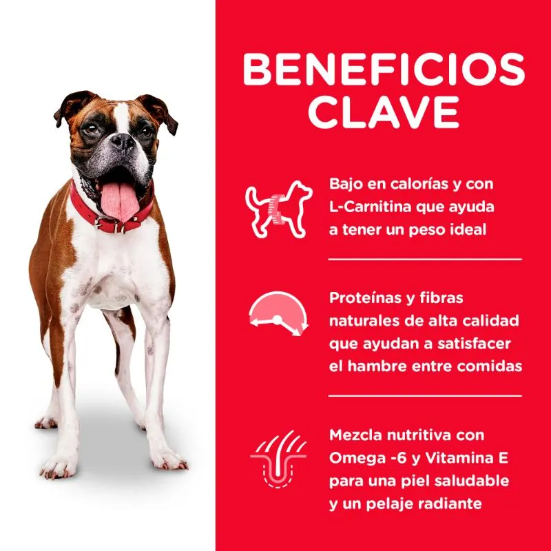 Hills Sd - Alimento Light Bajas Calorías Perro Adulto Sabor Pollo