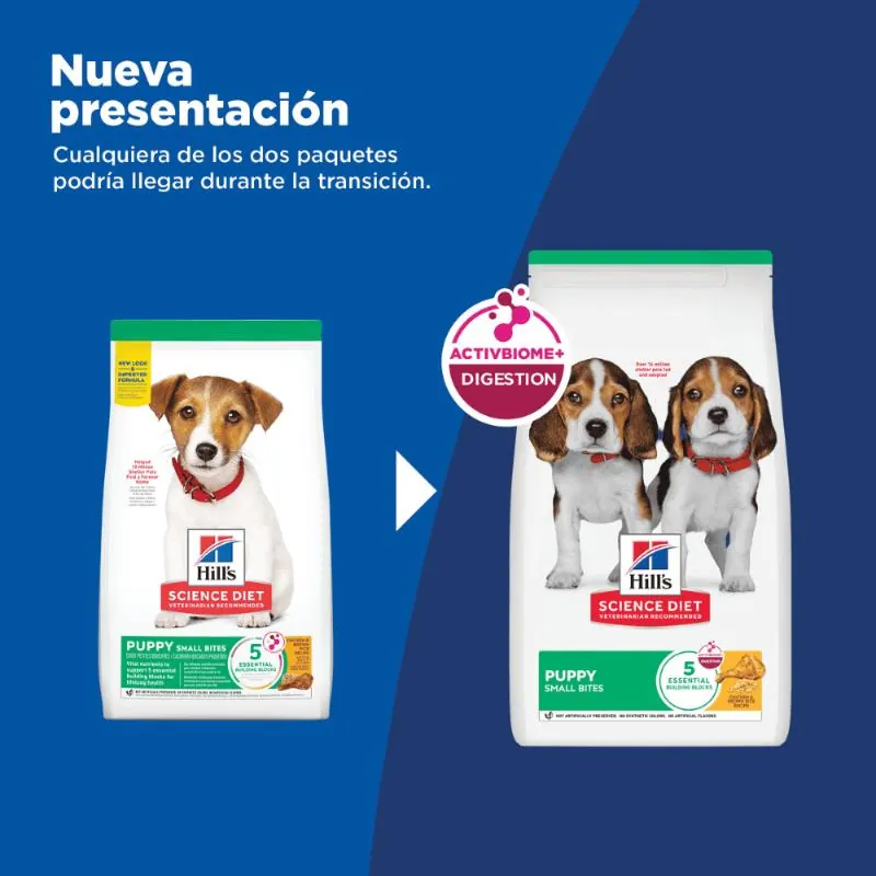 Hills Sd - Puppy Small Bites Alimento Perro Cachorro Sabor Pollo