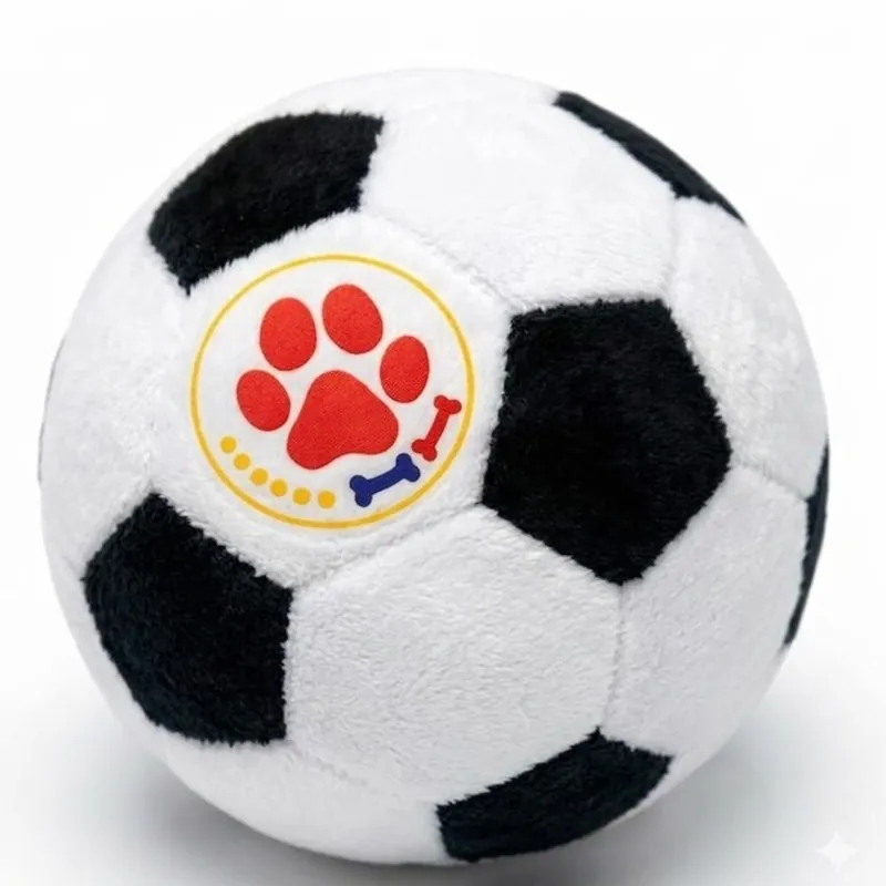 Laika - Peluche Pelota Mundial Blanco Y Negro