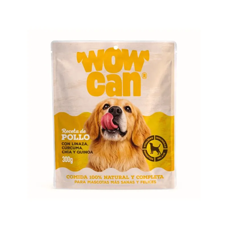 Wow Can - Alimento Congelado Pollo y Ternera