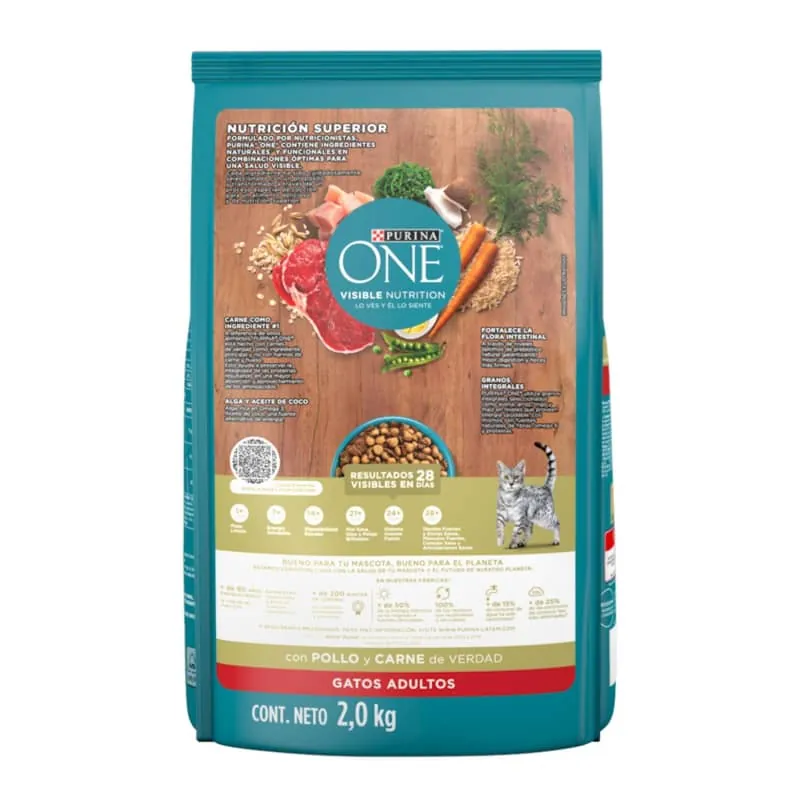 One - Gato Adulto Pollo y Carne