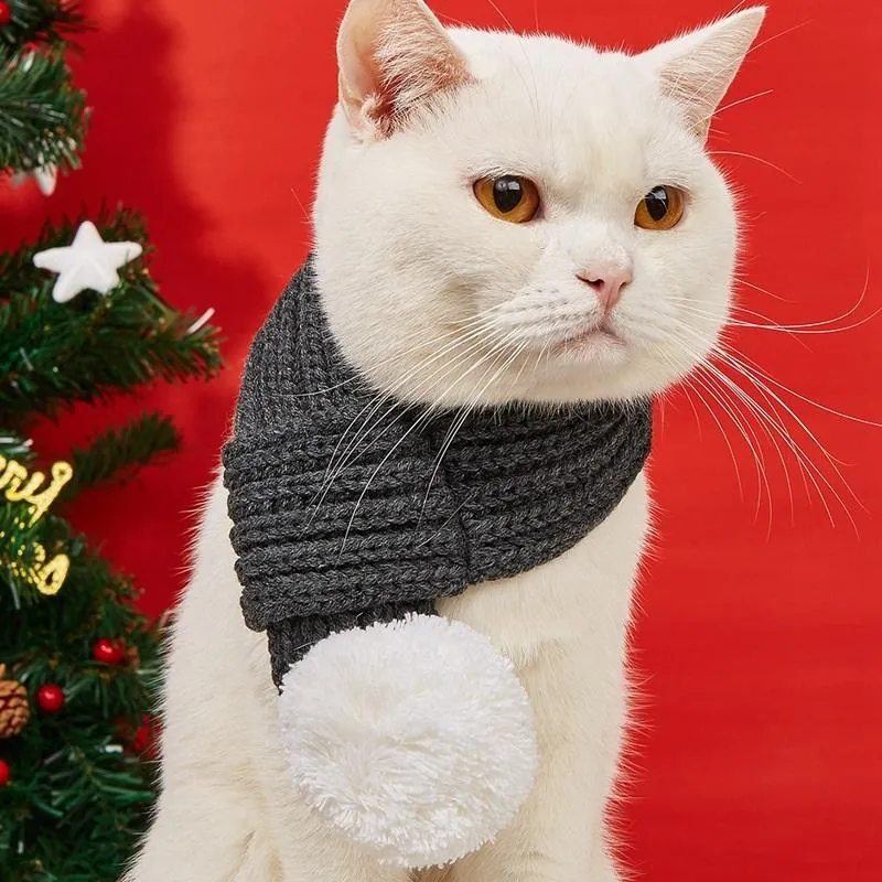 Valentín For Pets - Bufanda Tejida Gris