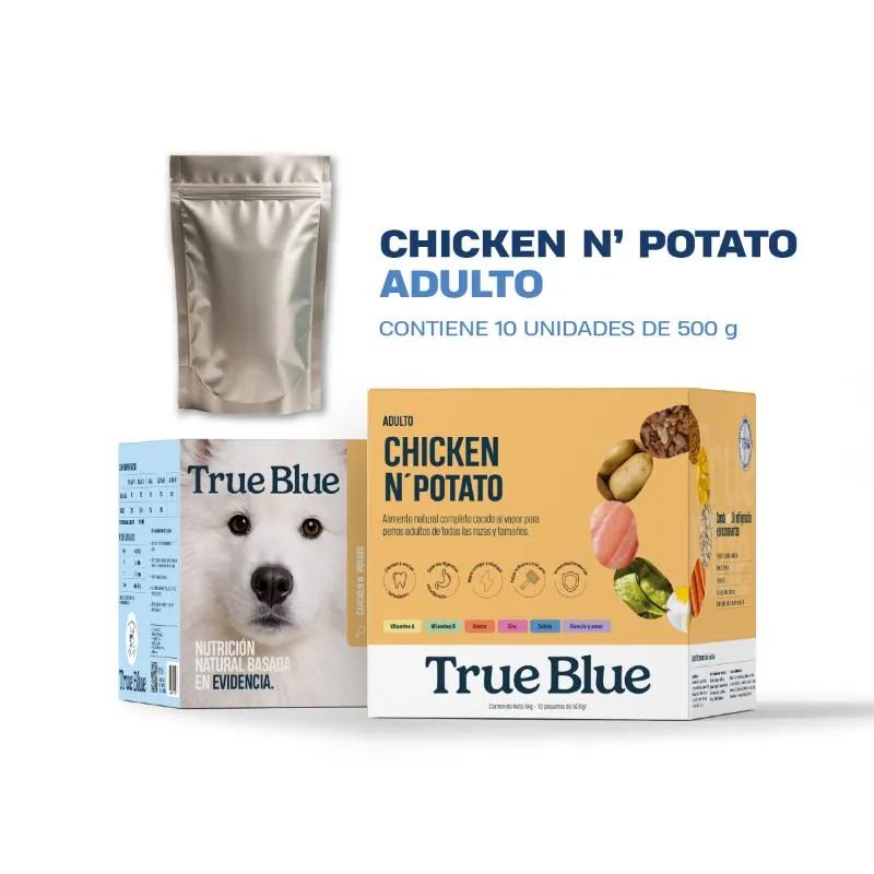 True Blue - Caja Chicken N Potato Adulto