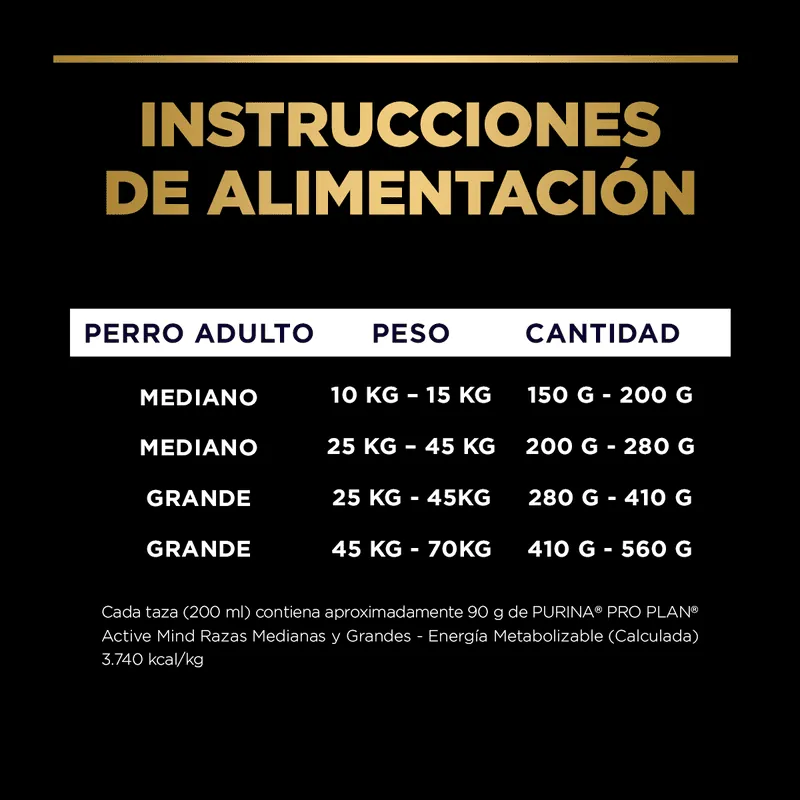 Pro Plan - Adultos razas medianas y grandes