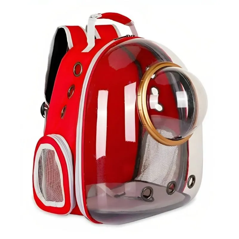 Calabaza Pets - Morral Transparente Con Cápsula