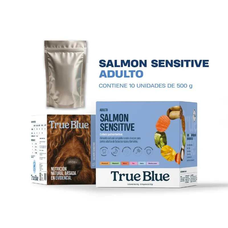 True Blue - Caja Salmon Sensitive Adulto