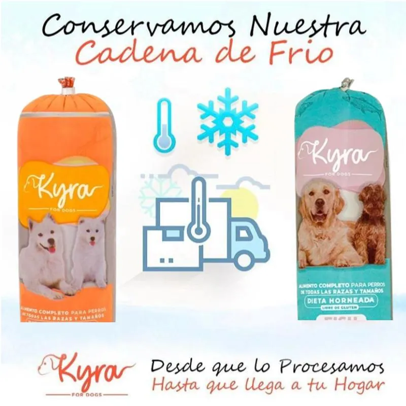 Kyra - Dieta Horneada Congelada Pescado