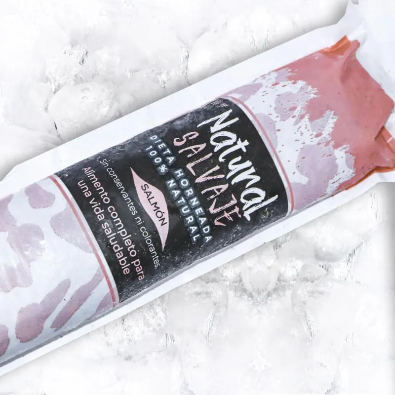Salvaje - Dieta Horneada Natural Congelada de Salmon
