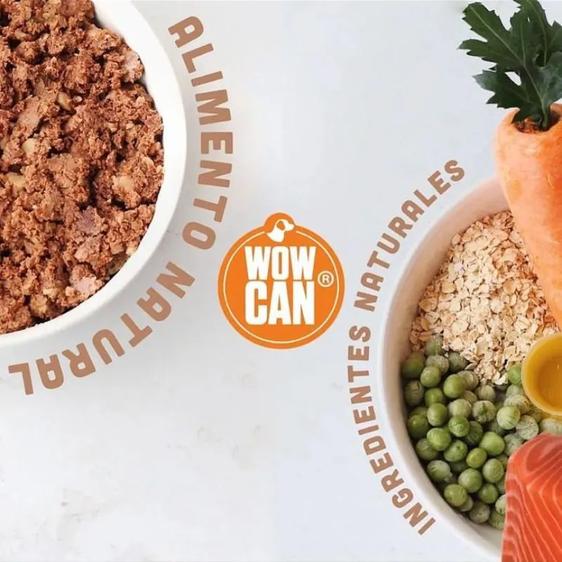 Wow Can - Pollo y Ternera XL Al Vapor Cocinado sin Refrigeración