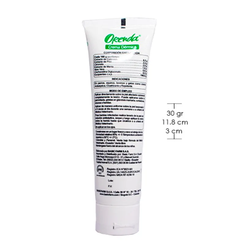 Basic Farm - Orenda Crema Derma Tubo