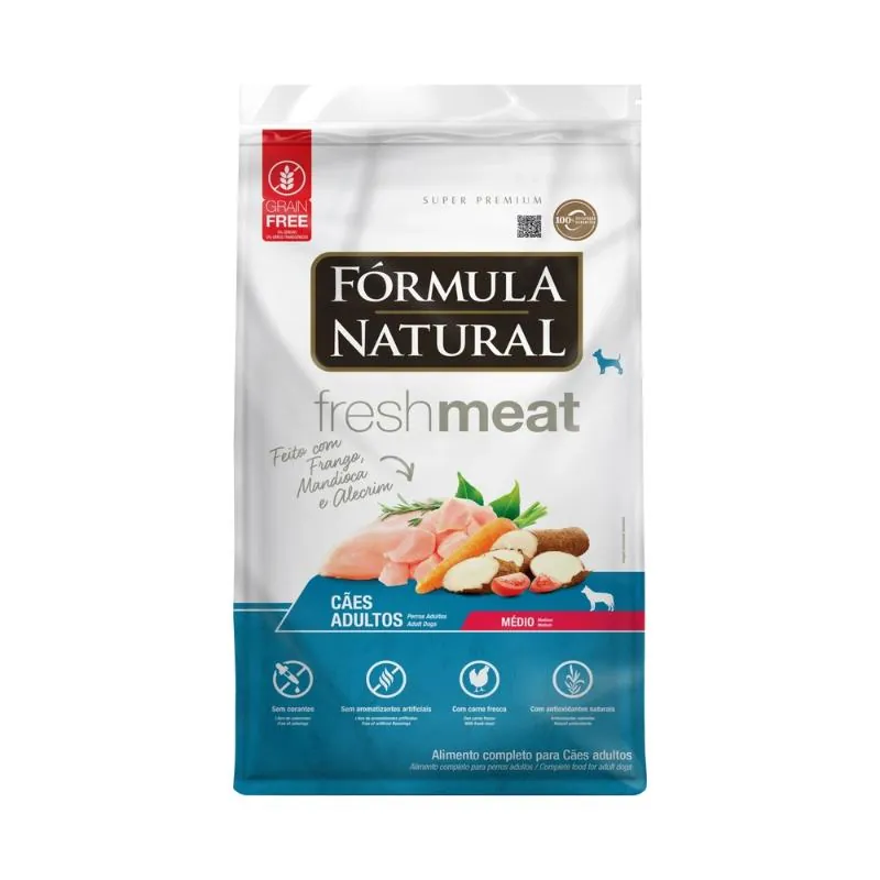 Formúla Natural - Fresh Meat Caes Adultos Medio Pollo