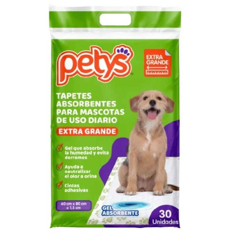 Petys - Tapetes Absorbentes Extra Grandes