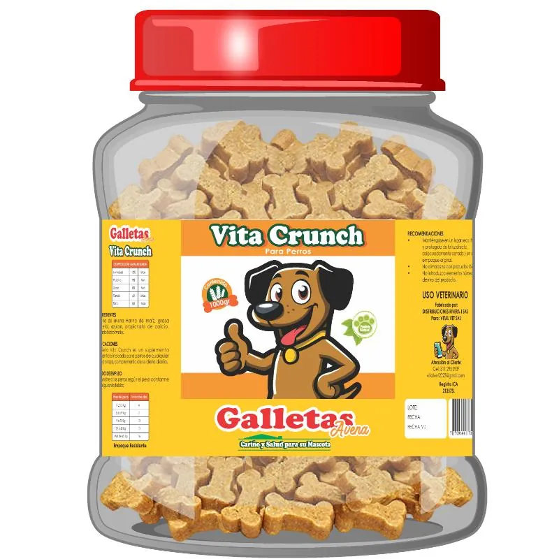 Galletas Vita Crunch 1000 Gr
