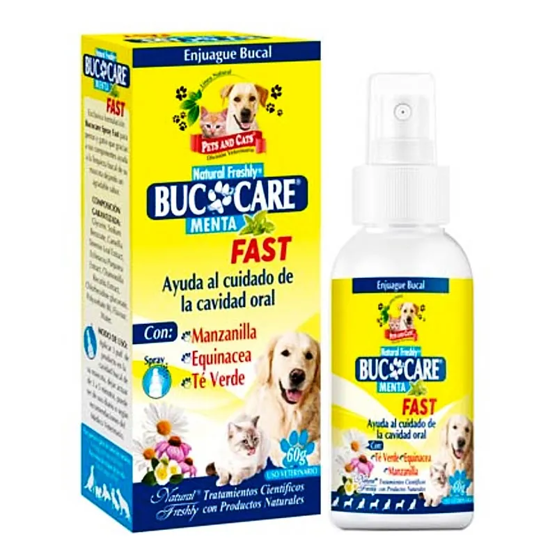 Natural Freshly - Bucocare Enjuague Bucal Menta