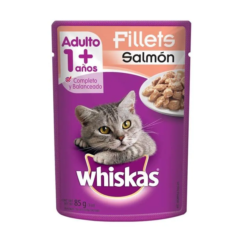 Whiskas - Alimento Húmedo Para Gato Adulto AhorraPack 85 g X 7 Sobres