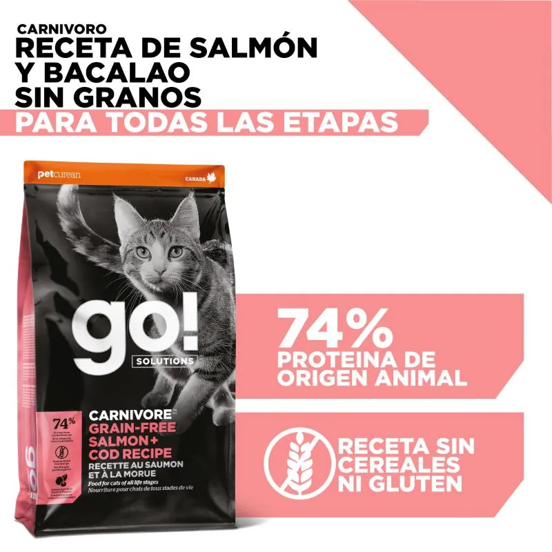 Go! - Carnivore Grain-Free Salmon + Cod Cat