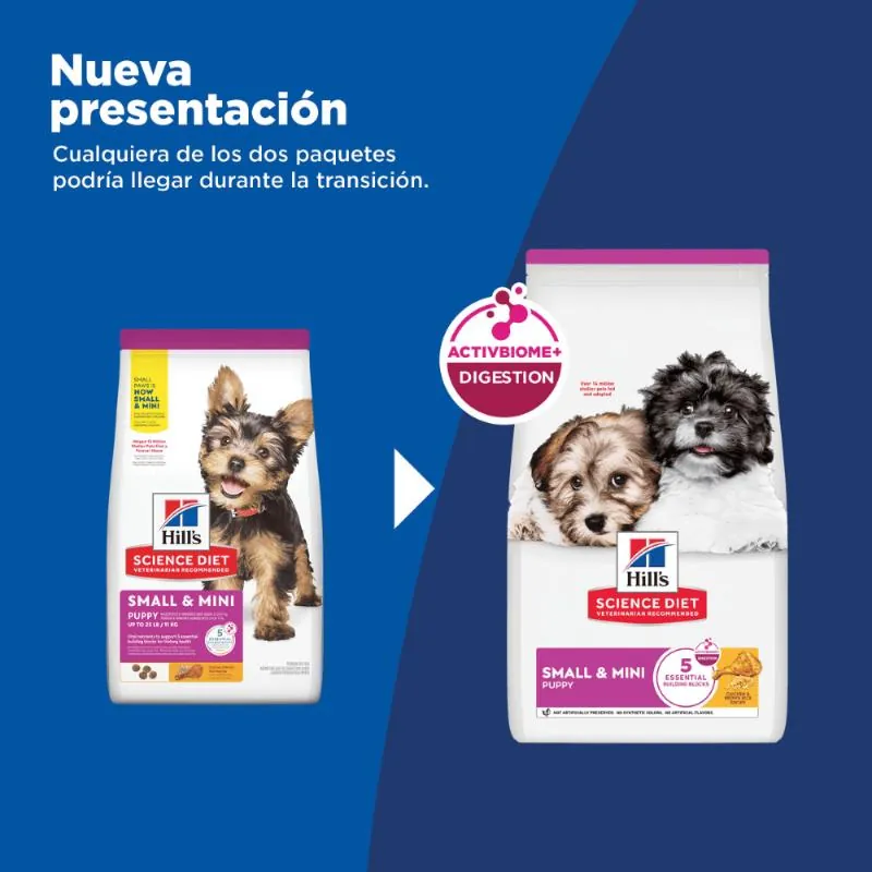Hills SD - Small & Mini alimento perro cachorro pequeño