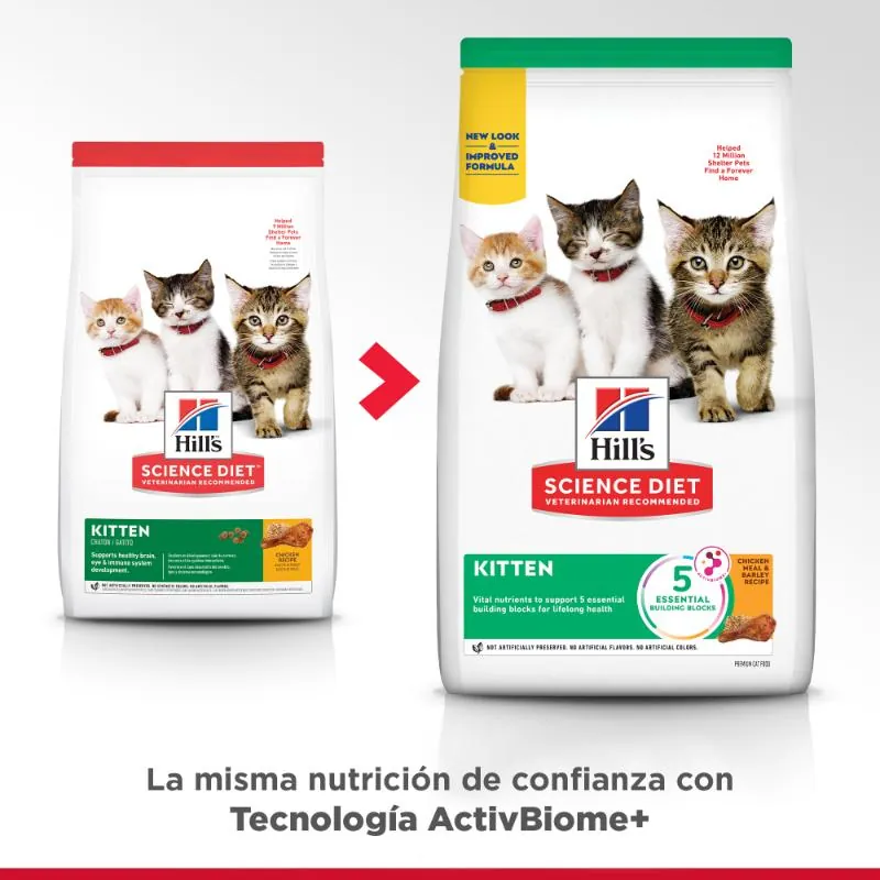 Hills Sd - Kitten Alimento Saludable Para Gatitos Sabor Pollo