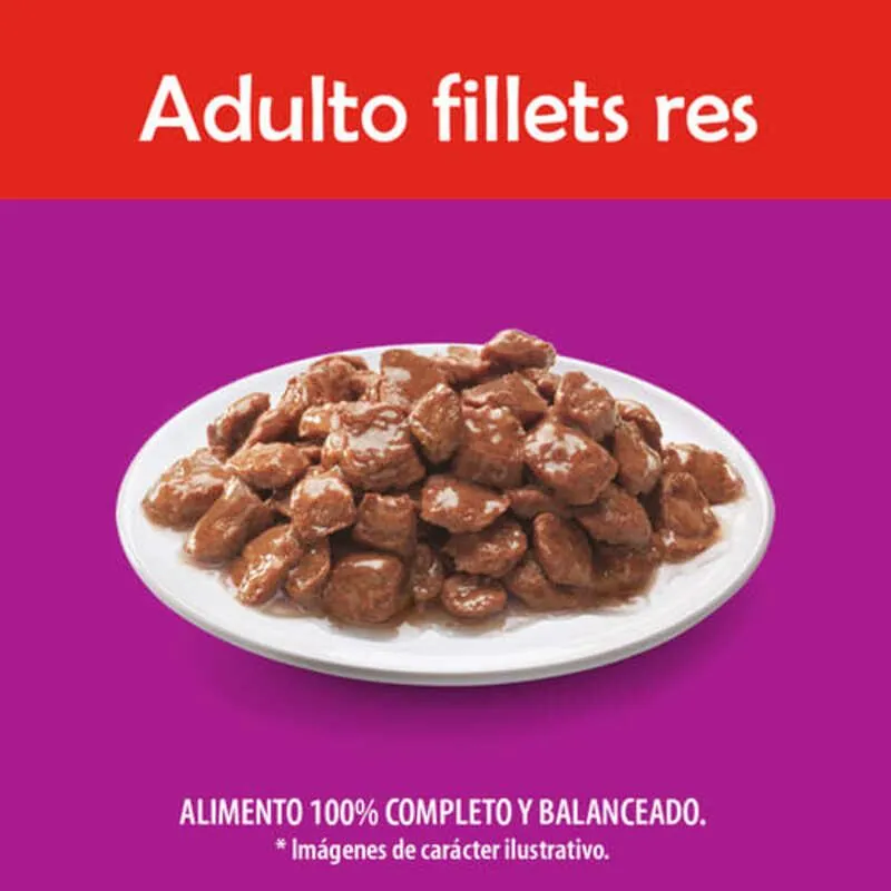 Whiskas - Alimento Húmedo Gatos Res