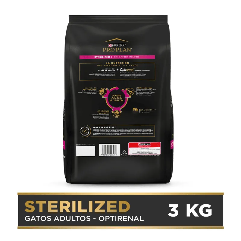 Pro Plan - Estirilizados con OptiRenal