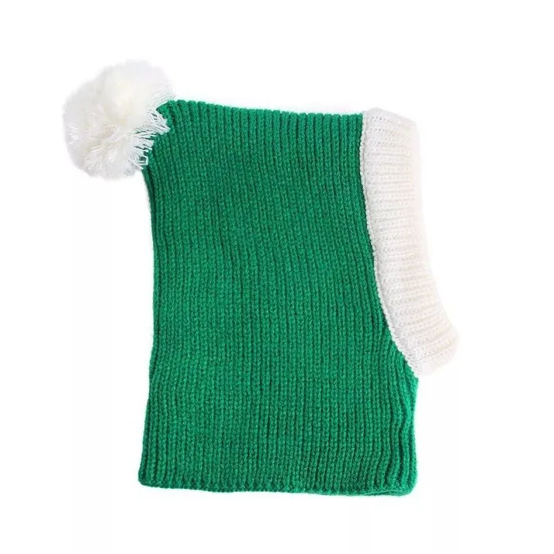 Valentin For Pets - Gorro Tejido Navideño Verde