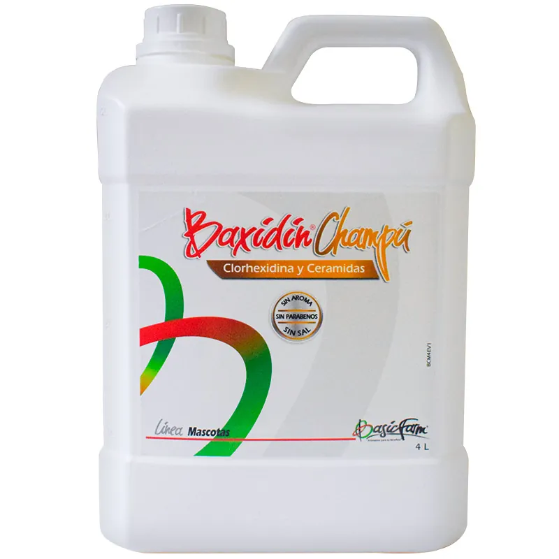 Basic Farm - Baxidin Champu Medicado Clorhexidina y Ceramidas