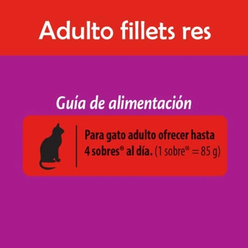 Whiskas - Alimento Húmedo Gatos Res