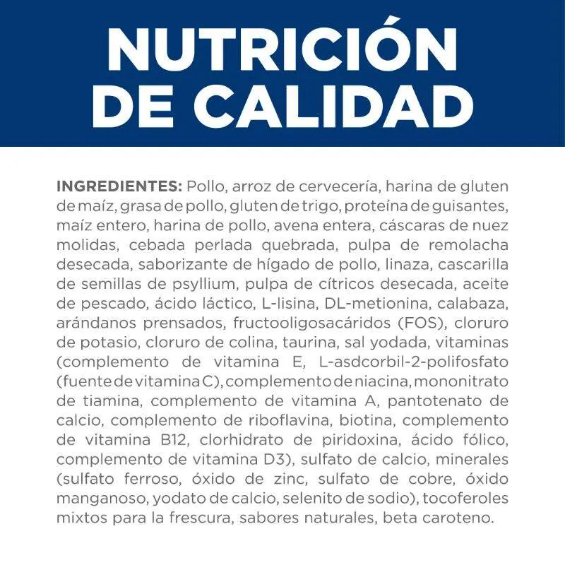 Hills Pd-Gastrointestinal Biome Alimento Saludable Gato Sabor Pollo