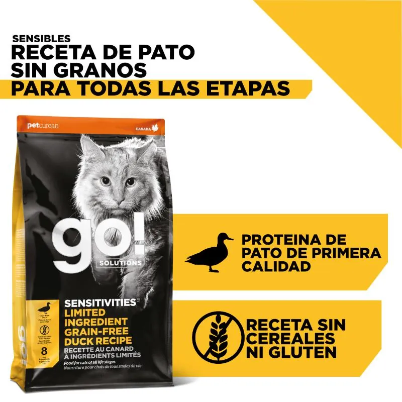 Go! - Sensitivities Grain-Free Duck Cat