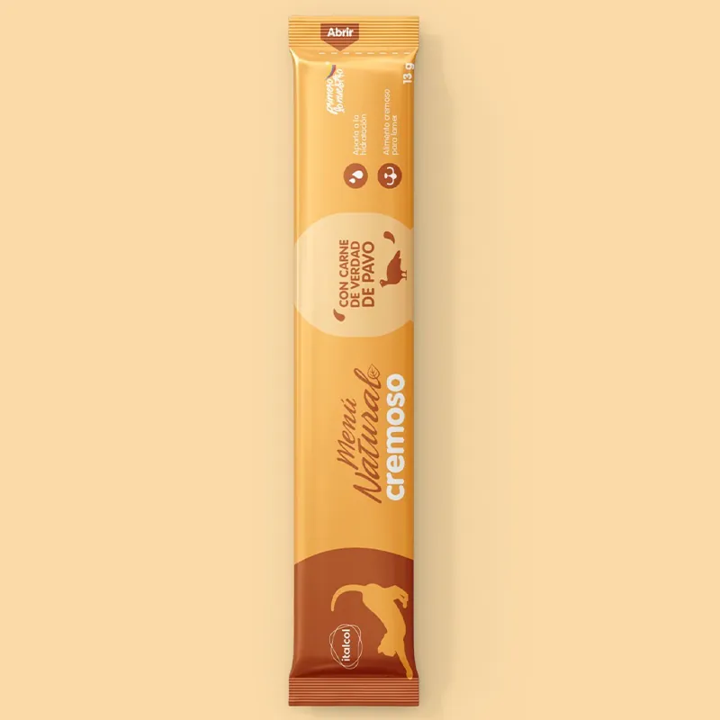Menú Natural - Cremoso Gato Surtido Bolsa x 6 Unidades