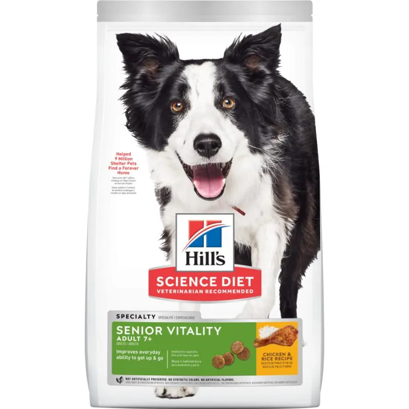 Hills Sd - Senior Vitality Alimento Saludable Perro Senior Sabor Pollo